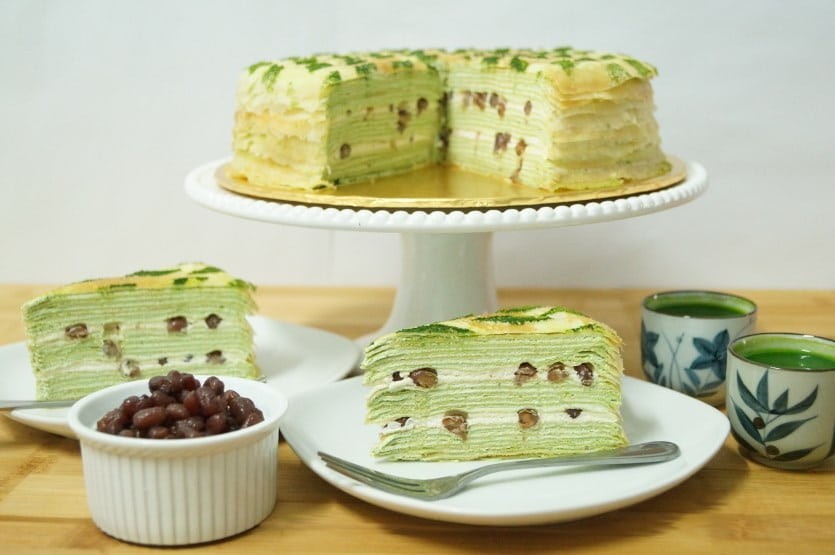 Green Tea Cake Crepe Order Green Tea Cake Crepe Order