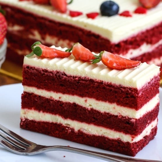 Red Velvet Cake Vibrant and Delicious Free Delivery