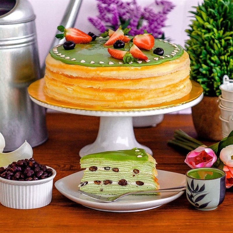 Green Tea Cake Healthy Antioxidant Cake Free Delivery