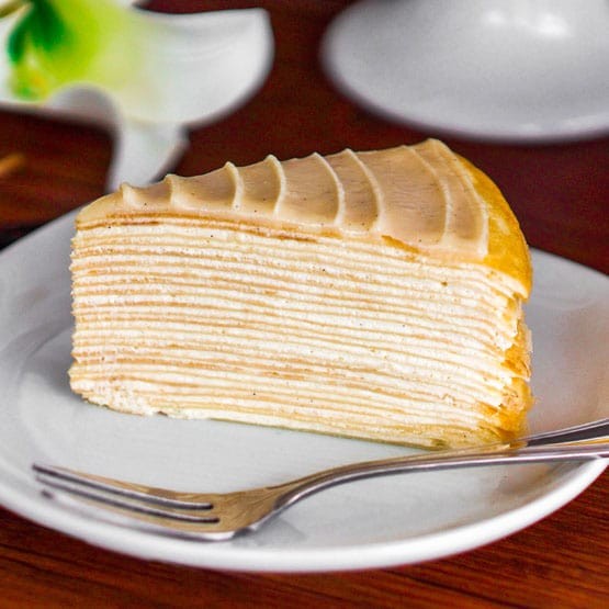 Vanilla Crepes Cake Vanilla Crepes Cake