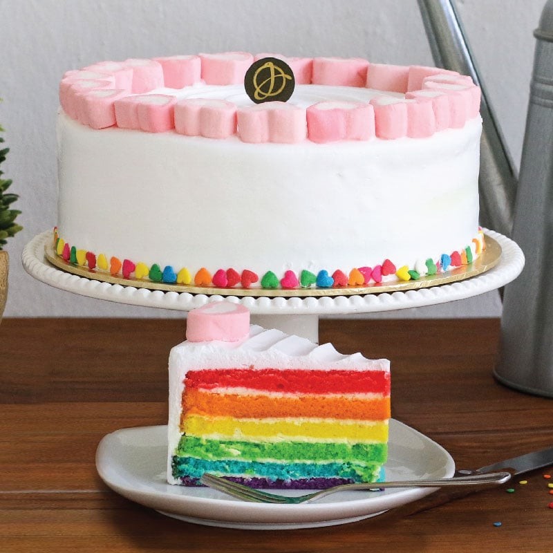 Colours of My Life (Rainbow Cake) JUNANDUS