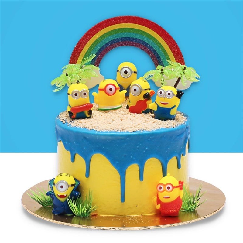 Minion Design Cake - JUNANDUS