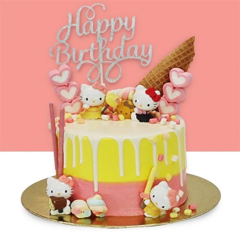 Hello Kitty Design Cake Junandus